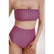 MAGASÍTOTT DEREKÚ PINK-FEKETE BIKINI ALSÓ