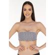 PÁNT NÉLKÜLI BIKINI FELSŐ,FEKETE-FEHÉR