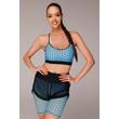 X PÁNTOS BIKINI FELSŐ+SHORT, KÉK FEKETE