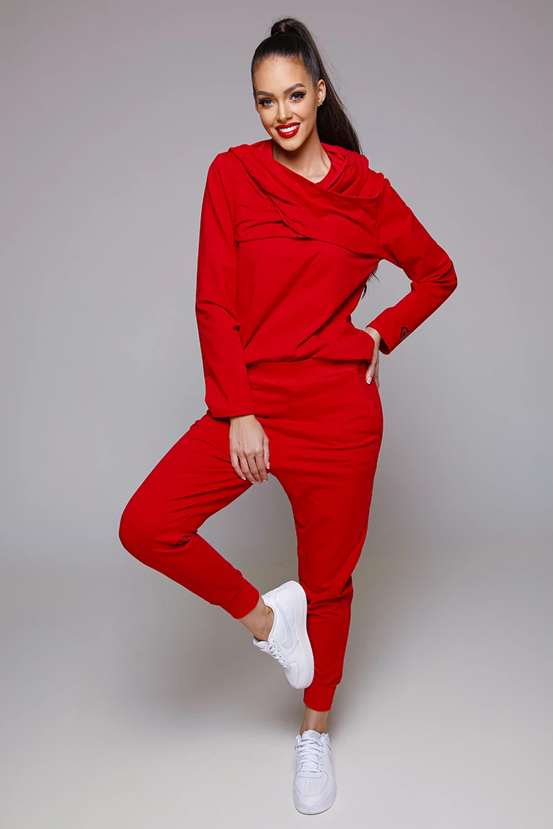 Red JOGGING SZETT MASNI (PIROS)