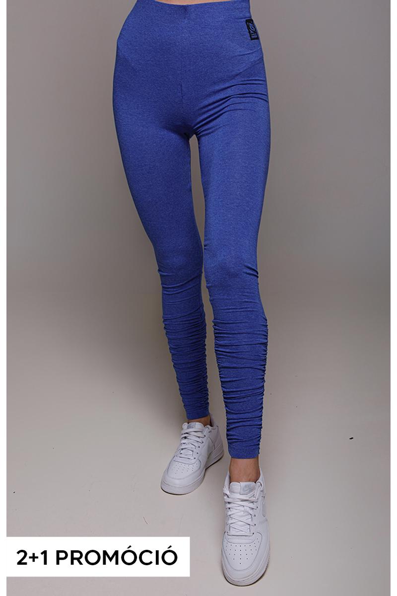 EXTRA MAGASDEREKÚ LEGGINGS KÉK COLDER