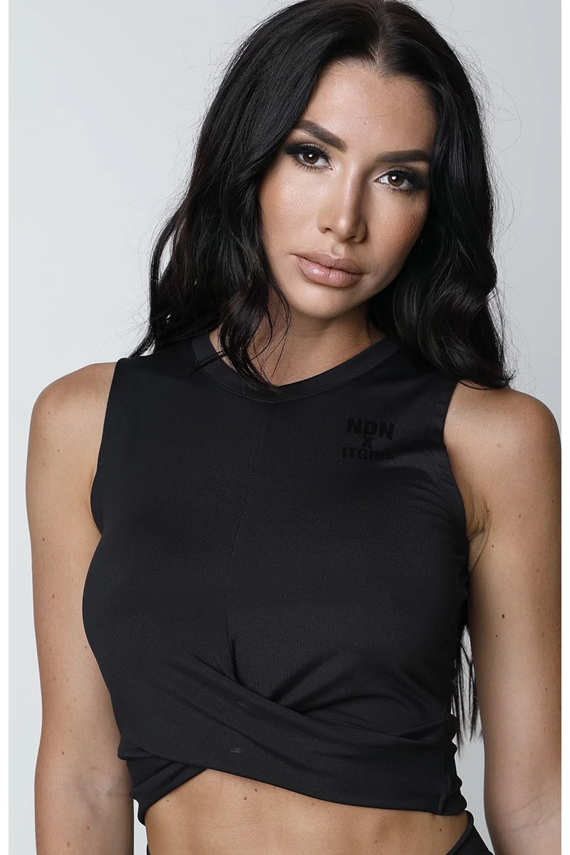 JARA NŐI CSAVART DEREKÚ CROP TOP-NDNSP